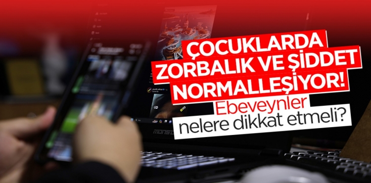 Çocuklarda zorbalık ve şiddet normalleşiyor Ebeveynler nelere dikkat etmeli??v=1