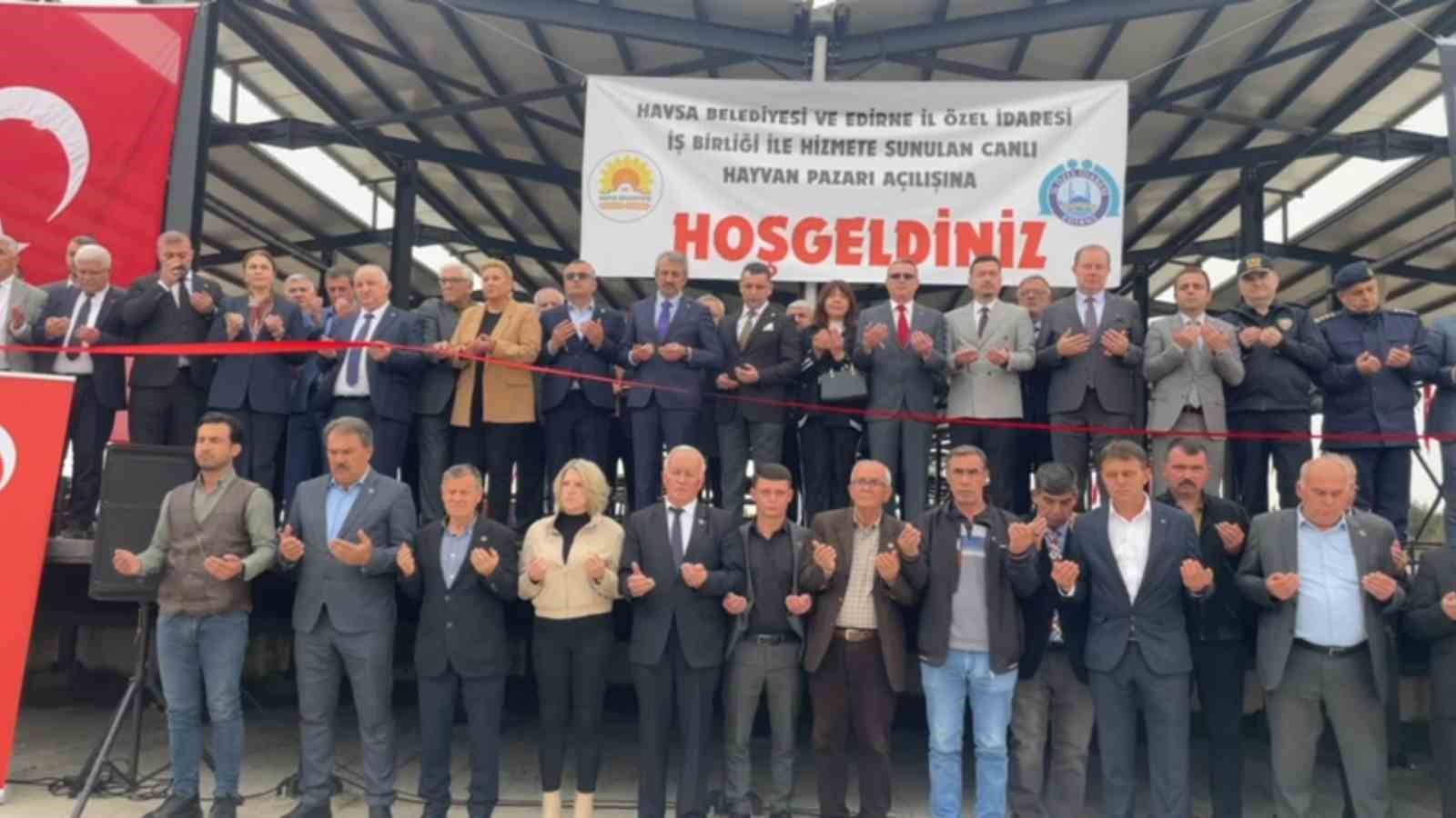 Havsa Modern Canlı Hayvan Pazarı hizmete açıldı
?v=1