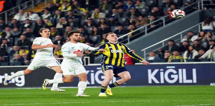 Trendyol Süper Lig: Fenerbahçe: 0 - Çaykur Rizespor: 0 (Maç devam ediyor)?v=1