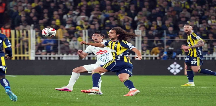 Trendyol Süper Lig: Fenerbahçe: 2 - Çaykur Rizespor: 2 (Maç sonucu)