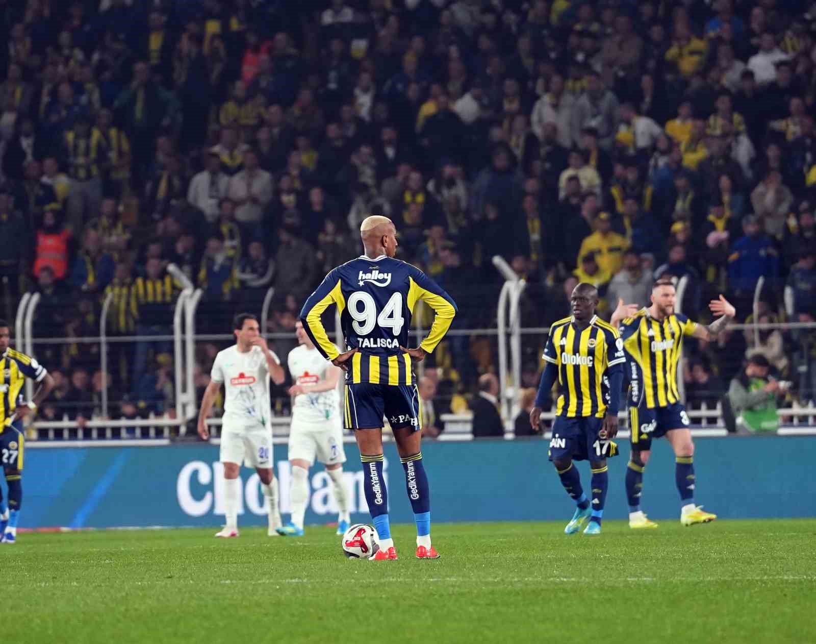 Fenerbahçe, evinde 5. kez puan kaybetti
?v=1
