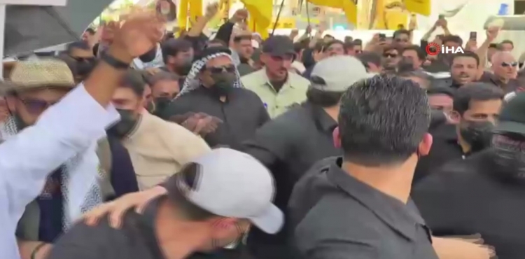 ABD’nin başına 10 milyon dolar ödül koyduğu Hizbullah lideri el-Hamidavi Kerbela’da görüntülendi?v=1