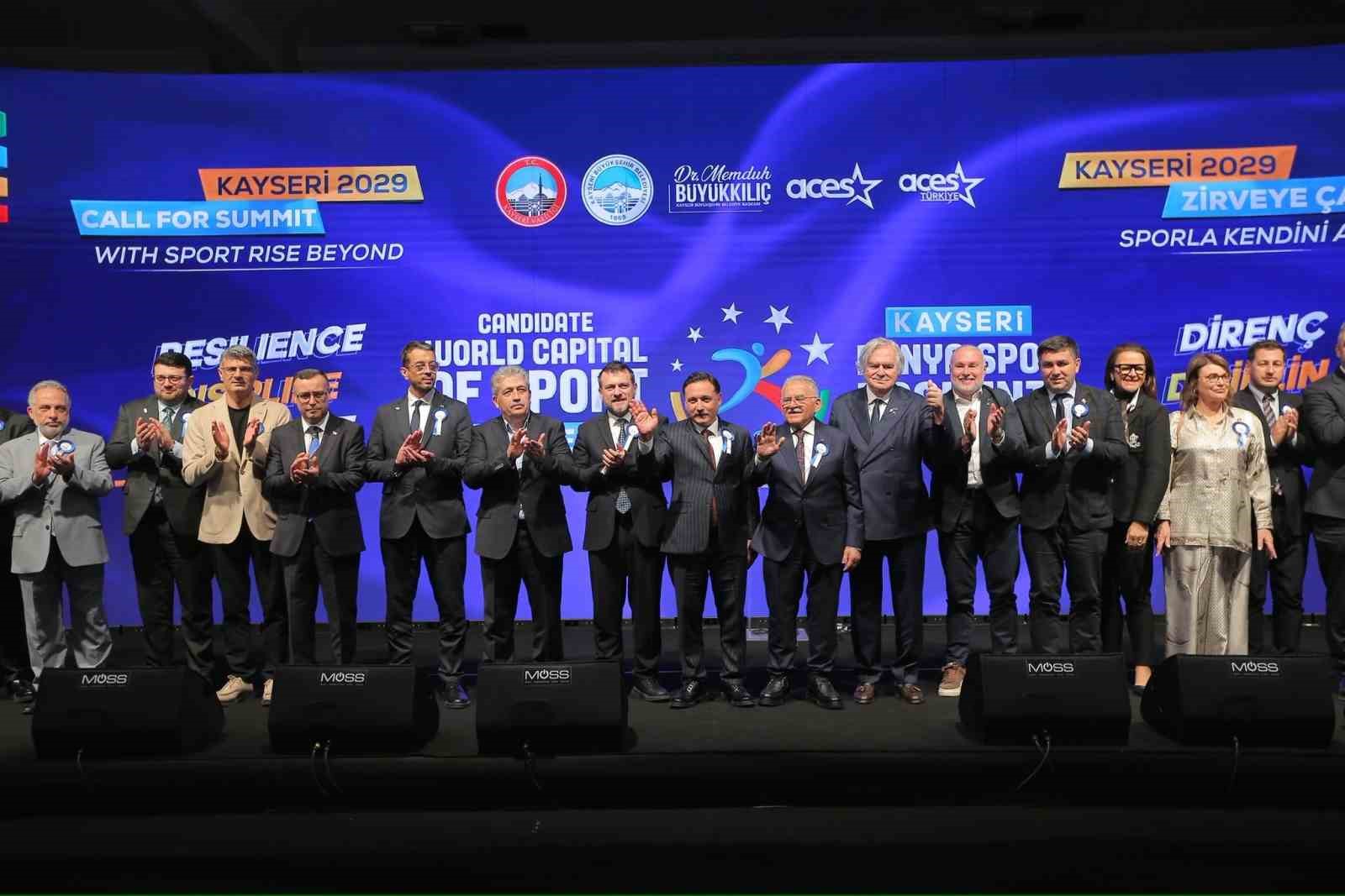 ACES Yönetim Kurulu Başkanı Lupatelli:  2029 Dünya Spor Başkenti yüzde 99.5 Kayseri olacak 
