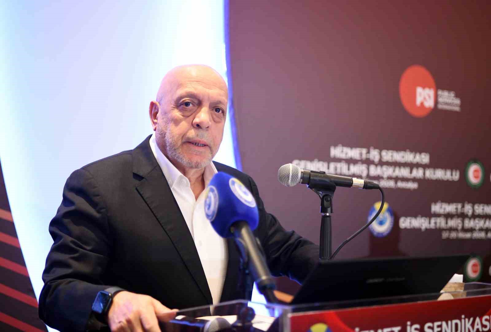 HAK-İŞ Genel Başkanı Mahmut Arslan:  Vergi sisteminin baştan sona değiştirilmesi gerekiyor 
?v=1