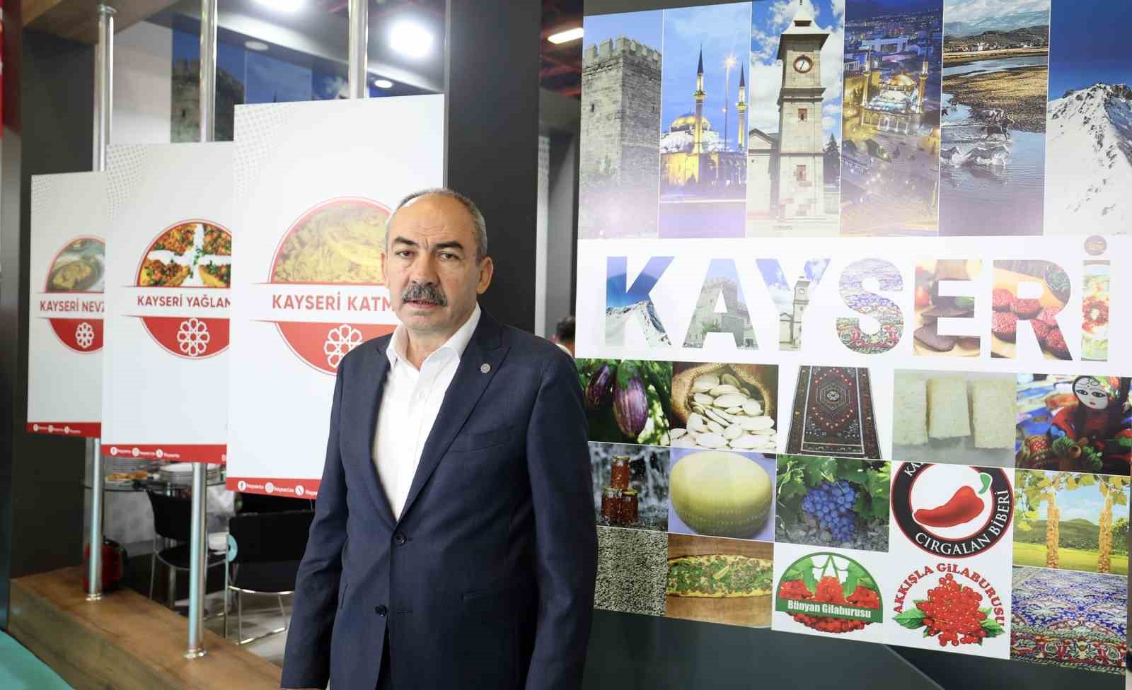 Başkan Gülsoy:  Kayseri’nin coğrafi işaretli yöresel ürünlerini Yörex’te tanıtacağız 
?v=1
