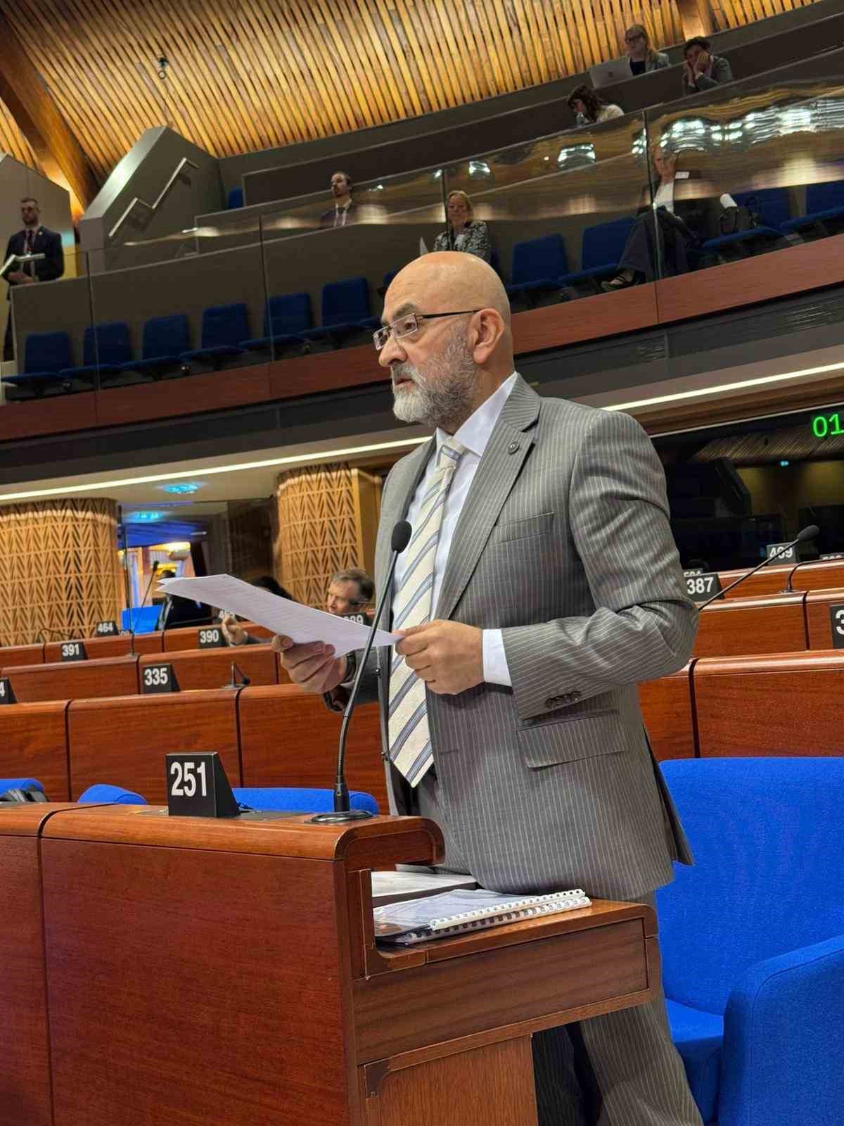 Milletvekili Cıngı’dan Avrupa Konseyi’nde sert çıkış:
?v=1