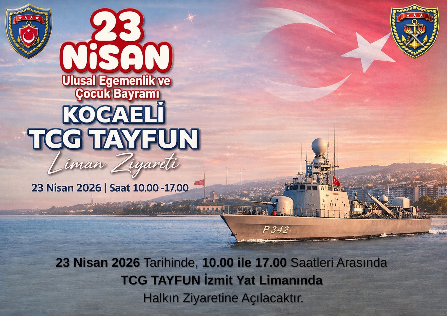 TCSG-15 ve TCG Tayfun vatandaşların ziyarete açılıyor
?v=1