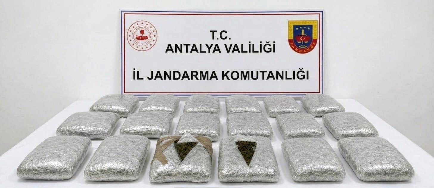 Antalya’da jandarmadan uyuşturucu operasyonu: 30 kilogram skunk maddesi ele geçirildi
?v=1
