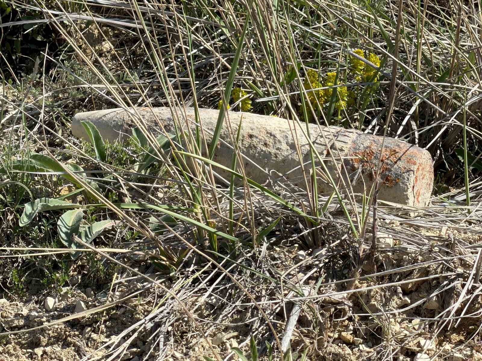 Ankara’da vatandaş mantar ararken patlamamış top mermisi buldu
?v=1