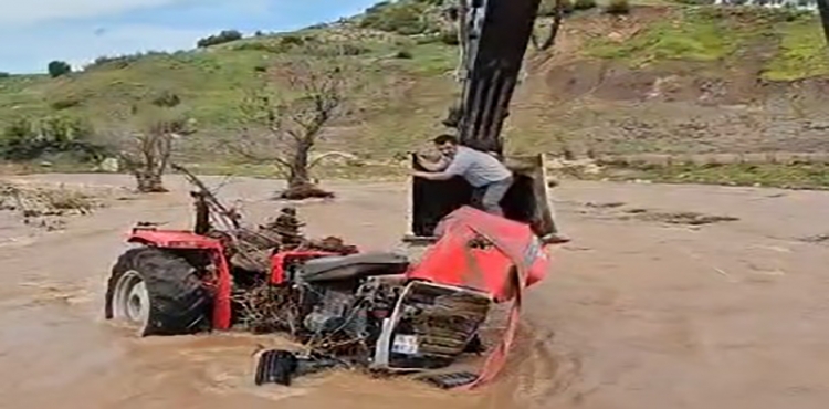 Afrin Çayı’nda mahsur kalan şahıs kurtarıldı?v=1