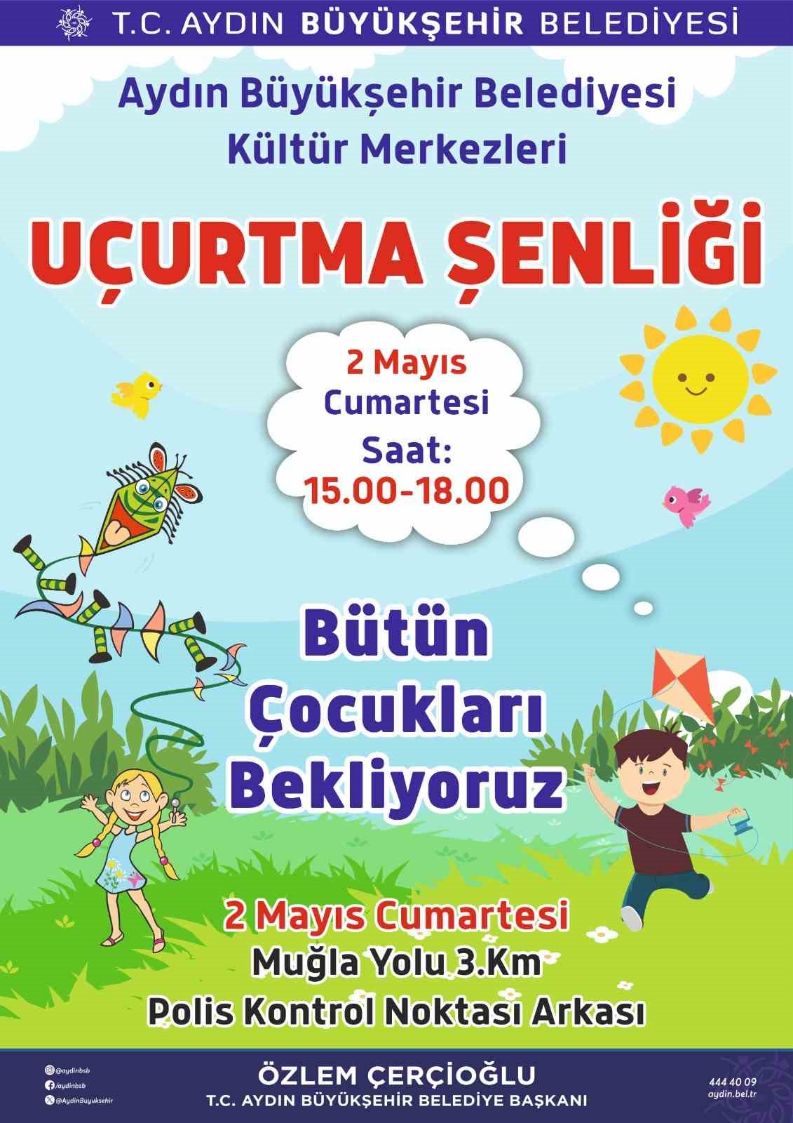 Başkan Çerçioğlu çocukları uçurtma şenliğine davet etti
?v=1