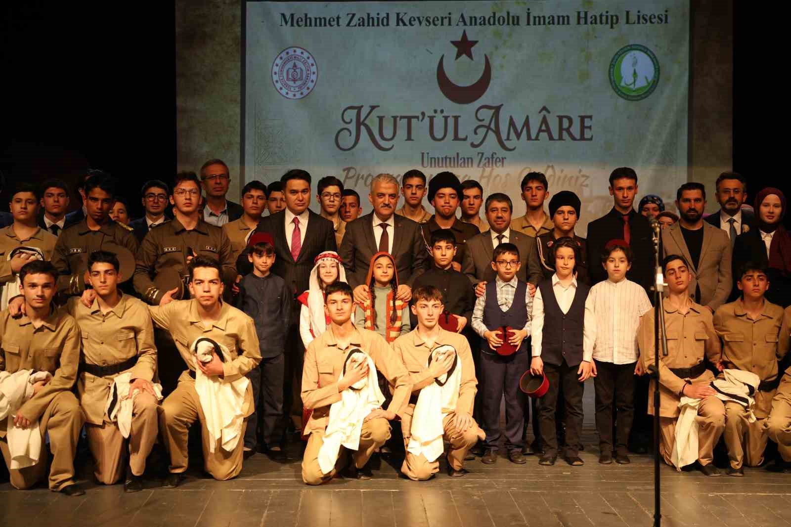 ‘Kayıtlara Geçen Son Zafer: Kut’ül Amare’ gösterisi büyük beğeni aldı
?v=1