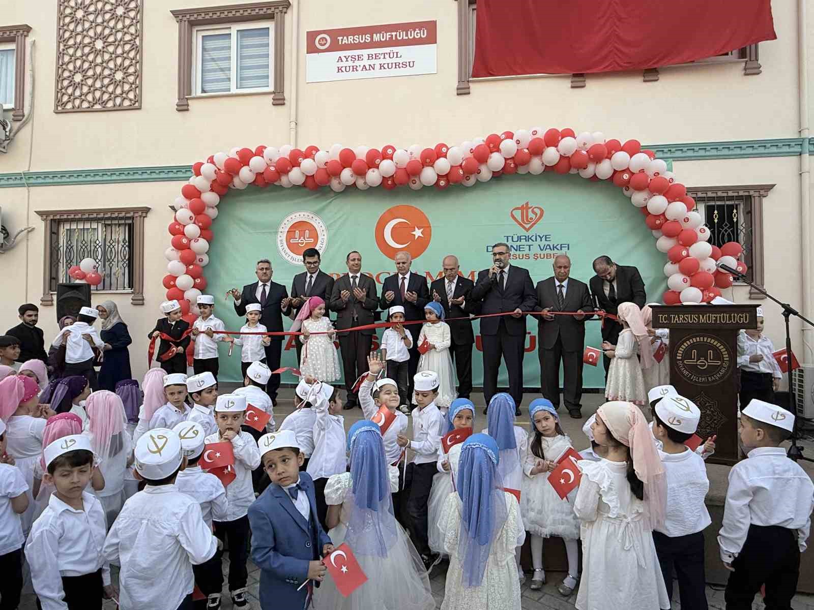 Tarsus’ta yeni Kur’an Kursu kapılarını açtı
?v=1