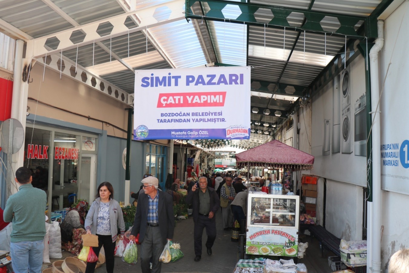 Bozdoğan’da Simit Pazarı Sokağı düzenleme çalışması tamamlandı
?v=1