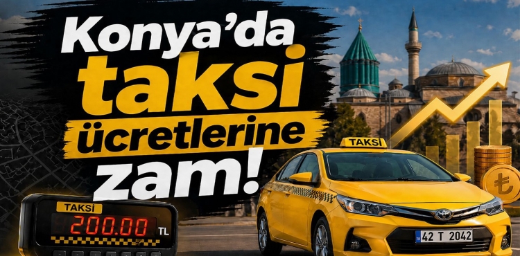 Konya'da Taksi Ücretlerine Zam!?v=1