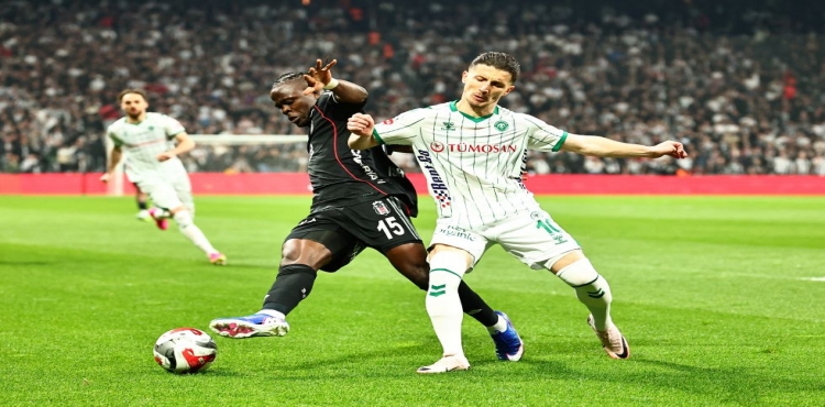 Ziraat Türkiye Kupası: Beşiktaş: 0 - Konyaspor: 0 (İlk yarı)?v=1