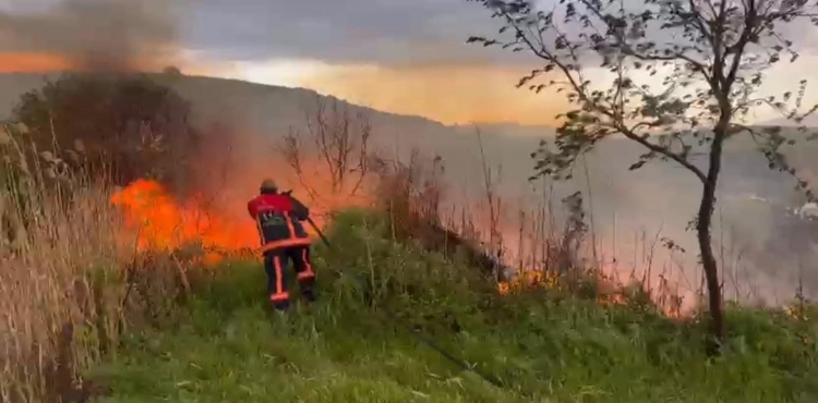 Elazığ’da Otluk Alanda Yangın?v=1