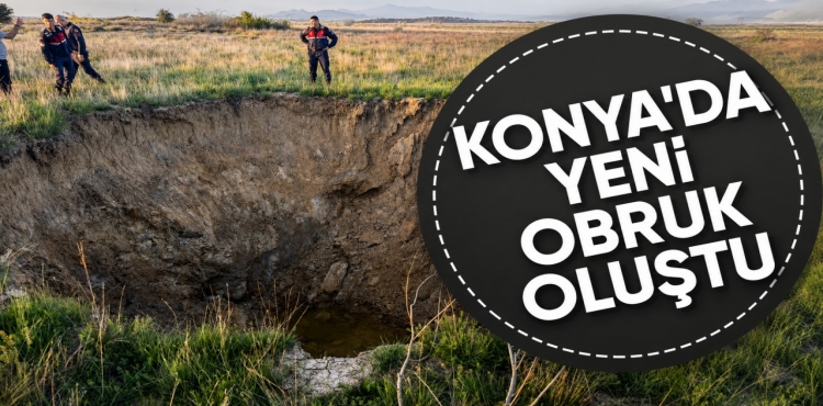 Konya'da Yeni Obruk Oluştu?v=1
