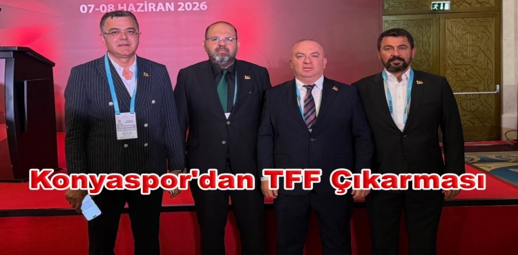 Konyaspor'dan TFF Çıkarması
