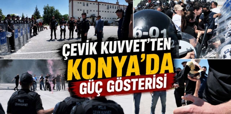 Eylemciler Sokağa Çıktı, Konya Polisi Gücünü Gösterdi?v=1
