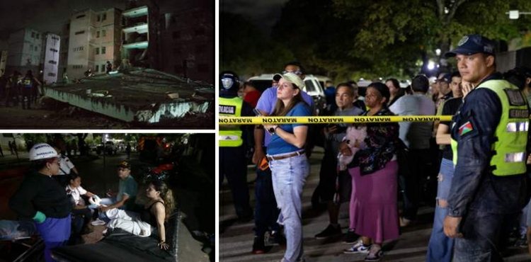 Venezuela’da Depremi Yaşayan Türk Her Yer Cehennem, Her Yer Yıkıldı?v=1