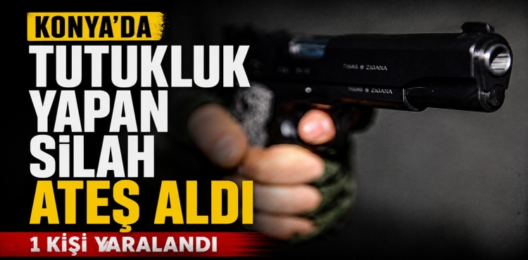 Konya'da Tutukluk Yapan Silah Ateş Aldı 1 Kişi Yaralandı?v=1