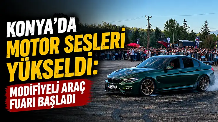 Modifiye Tutkunları Seydişehir'de Bir Araya Geldi