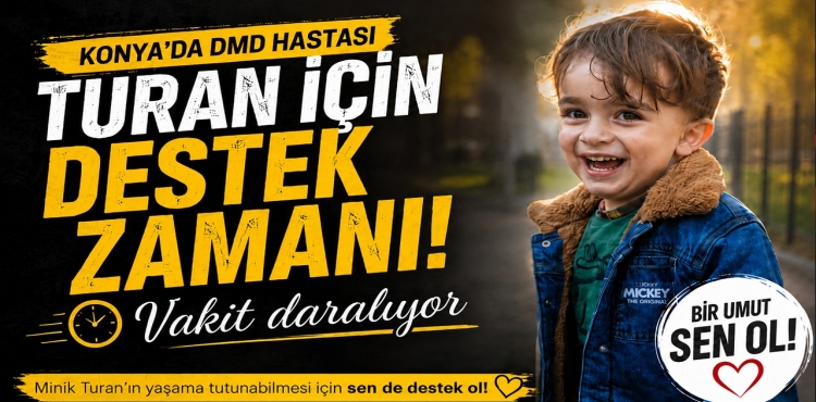 Konya'da DMD Hastası Turan İçin Destek Zamanı Vakit Daralıyor?v=1