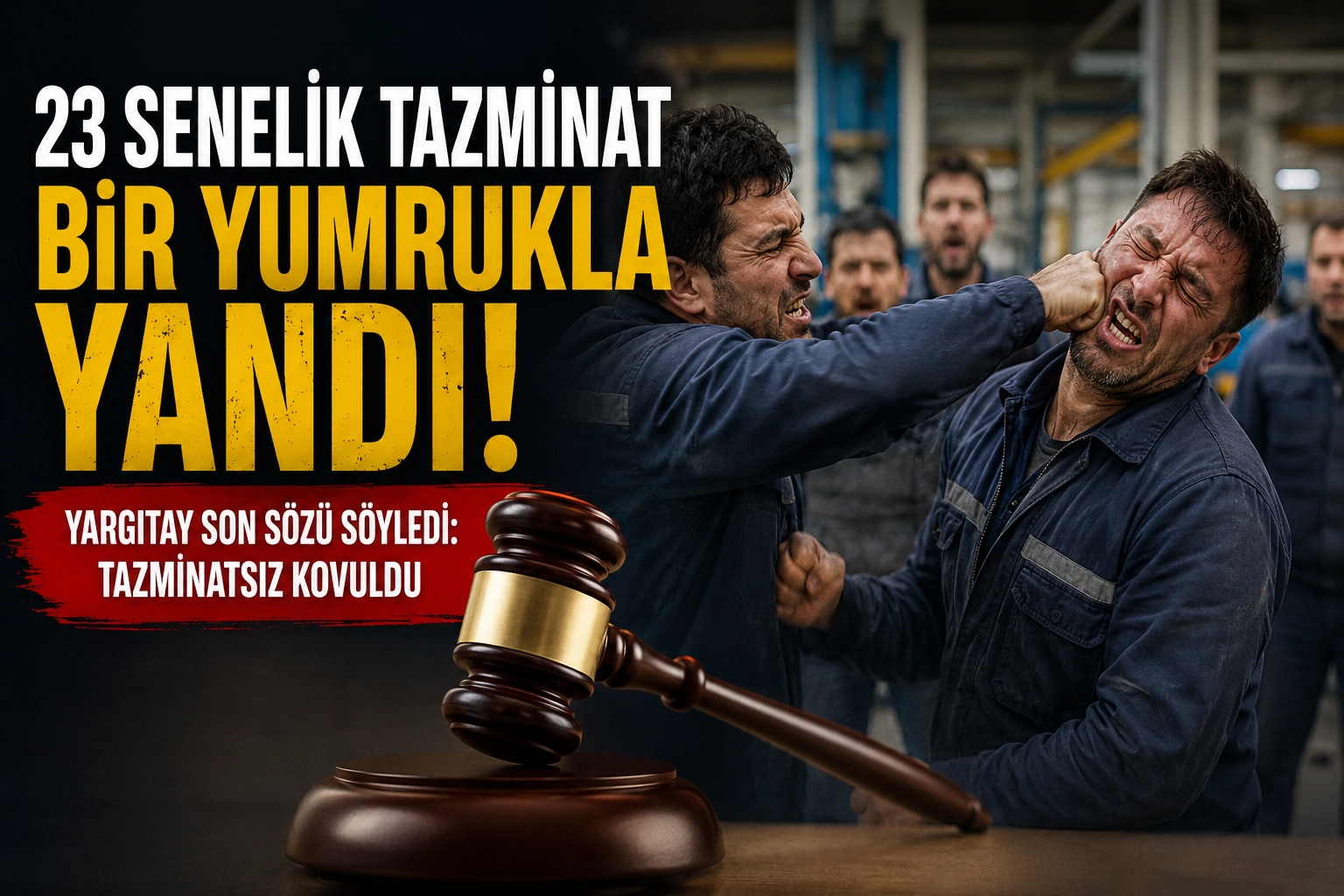 Amirine Saldırdı, 23 Senelik Tazminattan Oldu?v=1