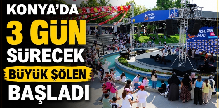 Konya’da 3 Gün Sürecek Büyük Şölen Başladı?v=1