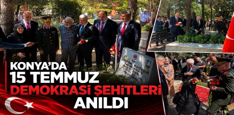 Konya'da 15 Temmuz Demokrasi Şehitleri Anıldı?v=1