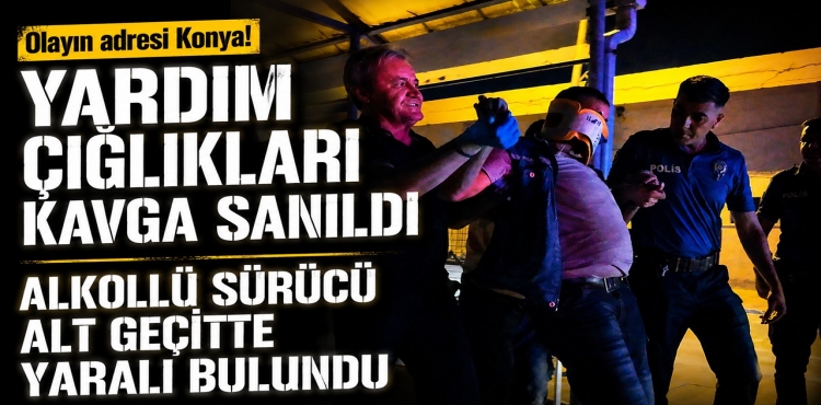 Yardım Çığlıkları Kavga Sanıldı Alkollü Sürücü Alt Geçitte Yaralı Bulundu?v=1