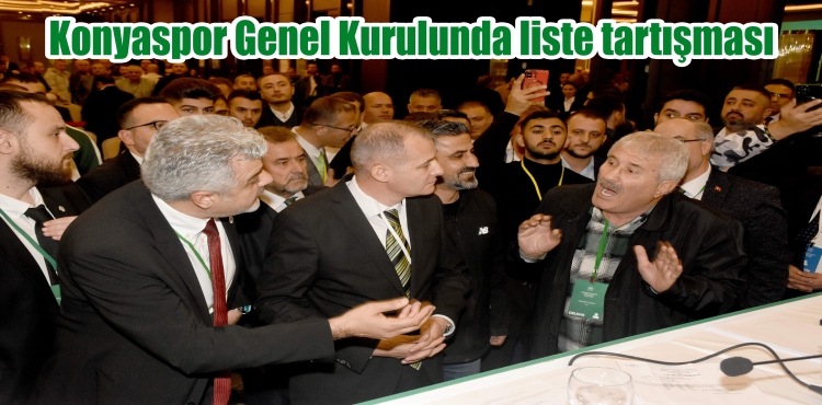 Konyaspor Genel Kurulunda Liste Tartışması