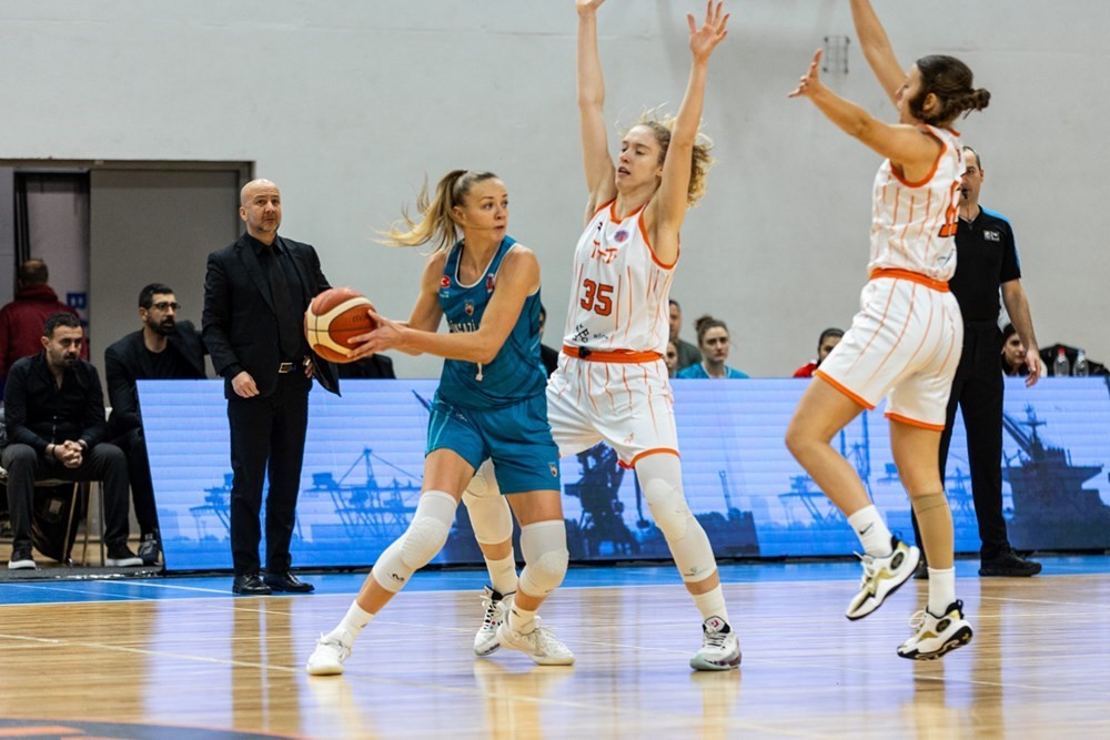 EuroCup Women F Grubu:  TTT Riga: 71 - Melikgazi Kayseri Basketbol: 69
