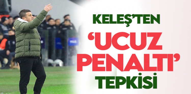 Hakan Keleş, Konyaspor maçını böyle özetledi: Ucuz bir penaltı