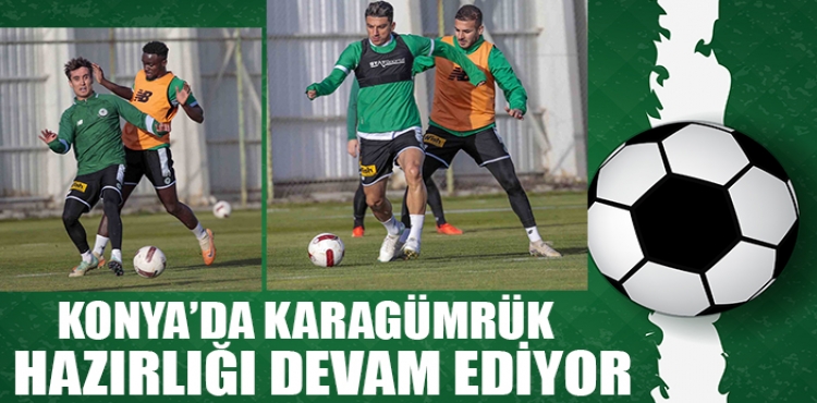 Konyaspor’da Fatih Karagümrük maçı hazırlıkları devam etti
