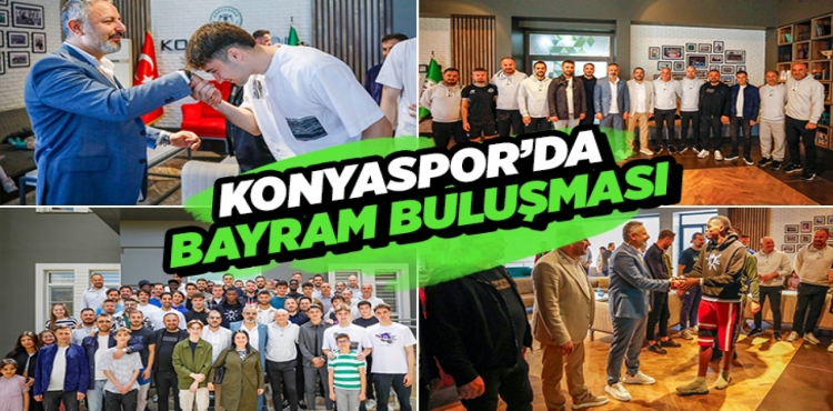 Konyaspor'da bayram buluşması