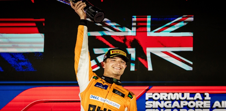 Singapur Grand Prix’sini Lando Norris kazandı