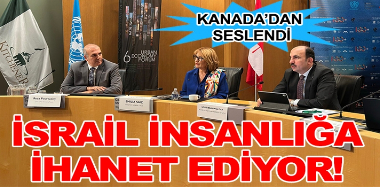 Başkan Altay: İsrail insanlığa ihanet ediyor