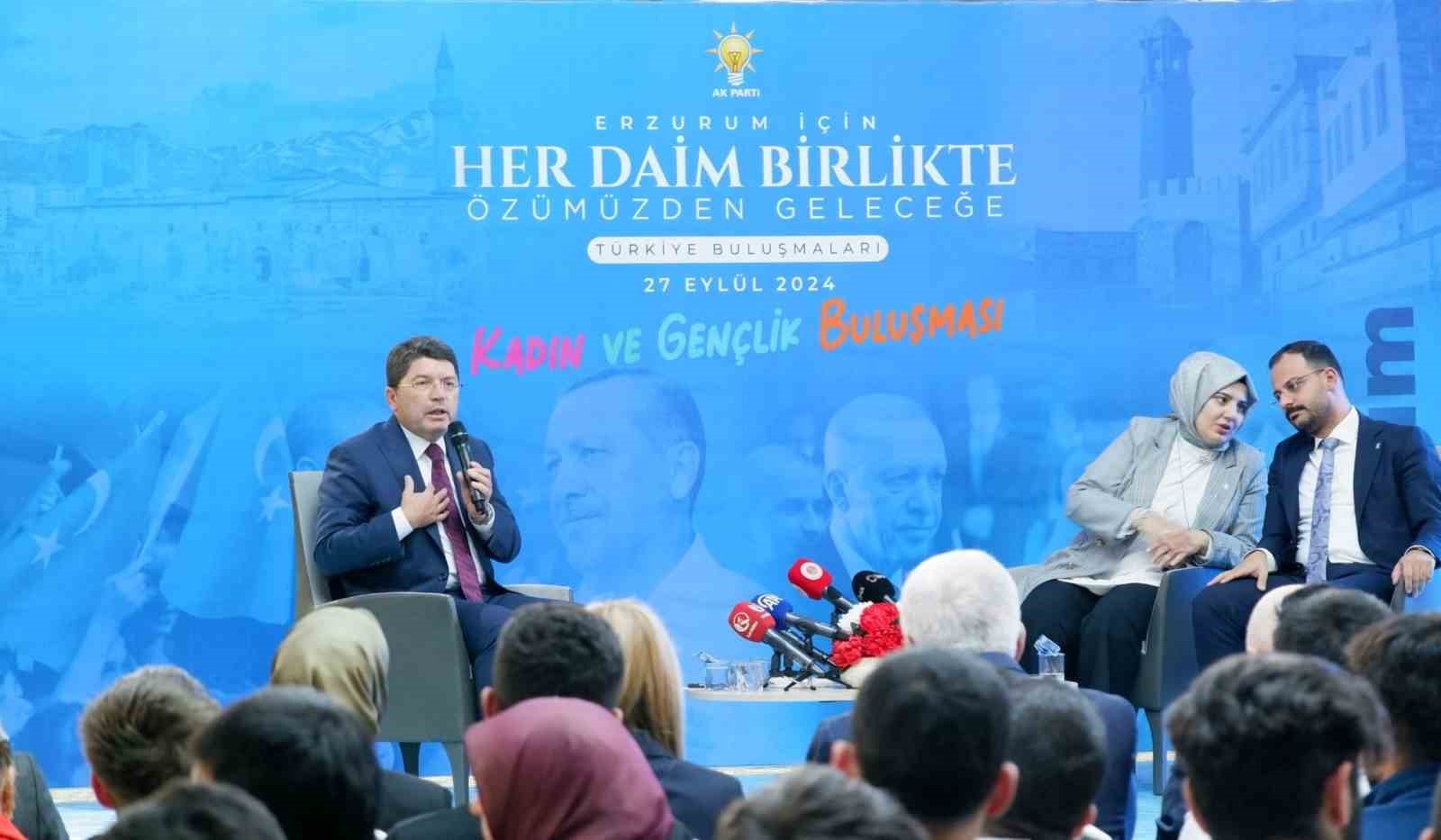 Adalet Bakanı Tunç:  Daha da güçlenerek yolumuza devam ediyoruz 
