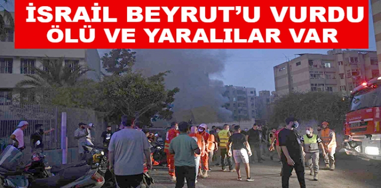 İsrail’in Beyrut'u vurdu: 2 kişi hayatını kaybetti?v=1