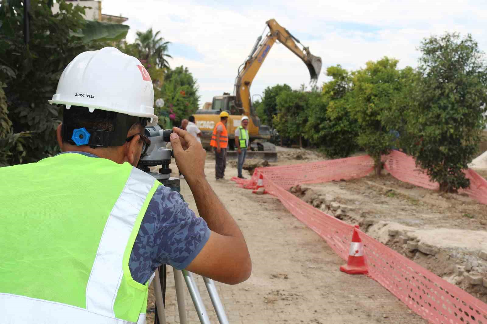 Büyükşehir’den Serik altyapısına 30 milyon TL yatırım
