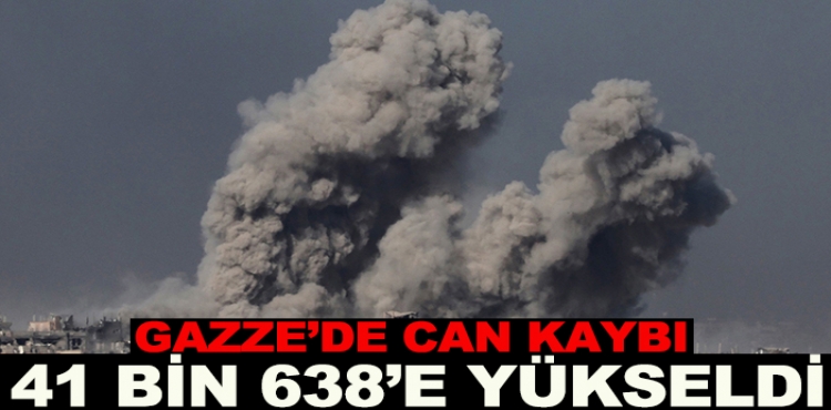 Gazze’de can kaybı 41 bin 638’e yükseldi?v=1