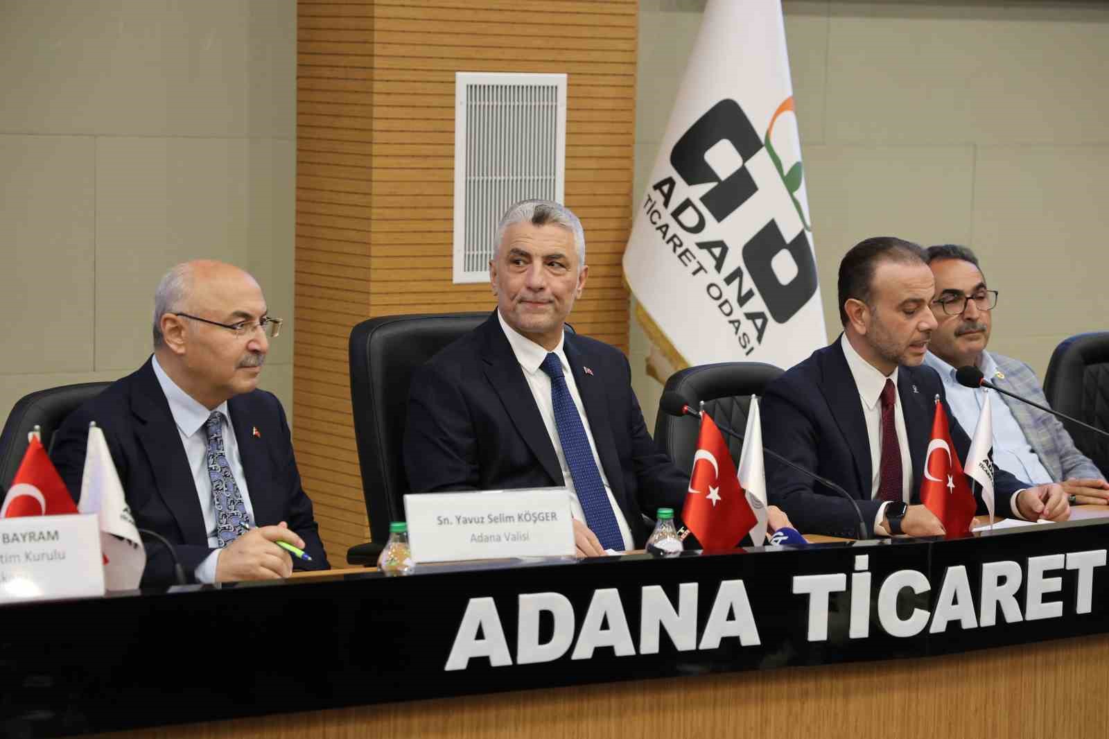 Ticaret Bakanı Bolat:  Adana’da ilk 8 ayda 223 milyon lira hibe ihracat teşviki desteği sağladık 
