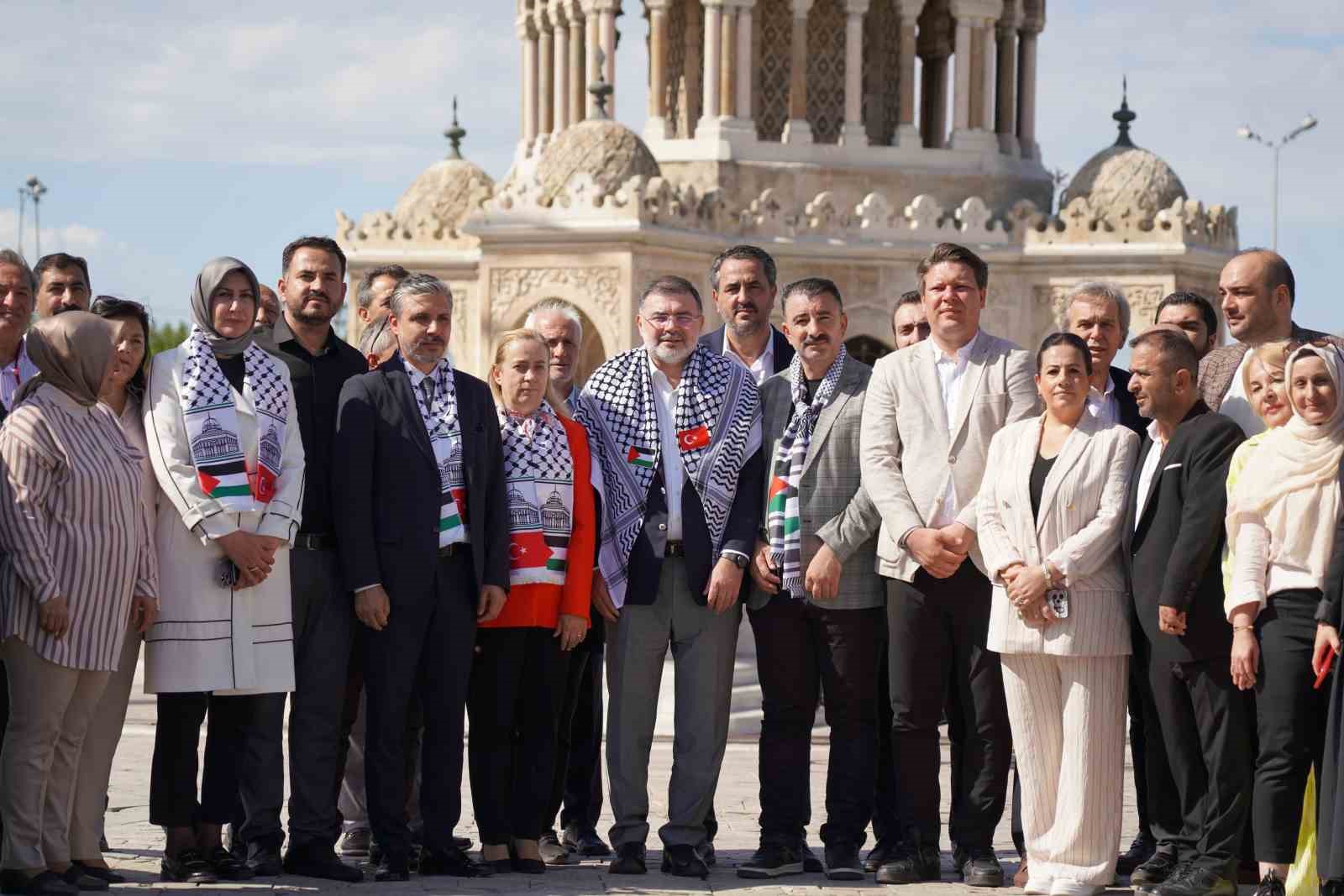 AK Parti İzmir’den ‘Filistin’ açıklaması:  Filistin, tüm insanlığın vicdan davasıdır 
