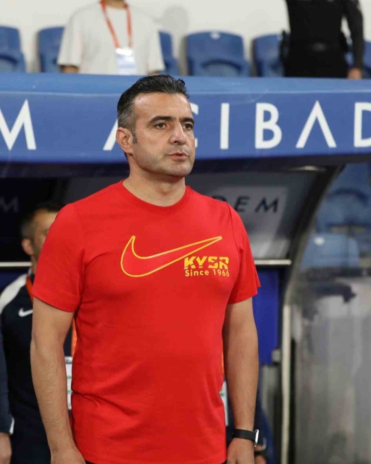 Kayserispor Akademi Sorumlusu Alper Kelkitli:  Bize yakışanı yaptık 
