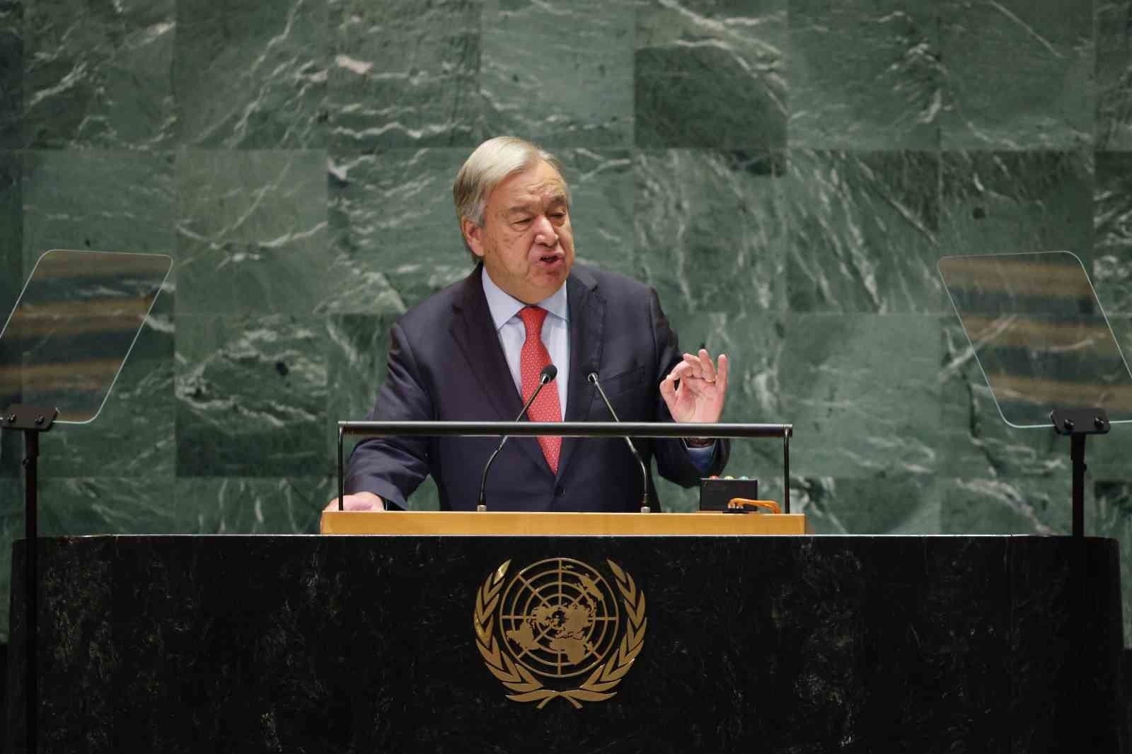 Guterres:  Gerçekten yıkıcı sonuçları olacak topyekun bir savaşın eşiğindeyiz”
