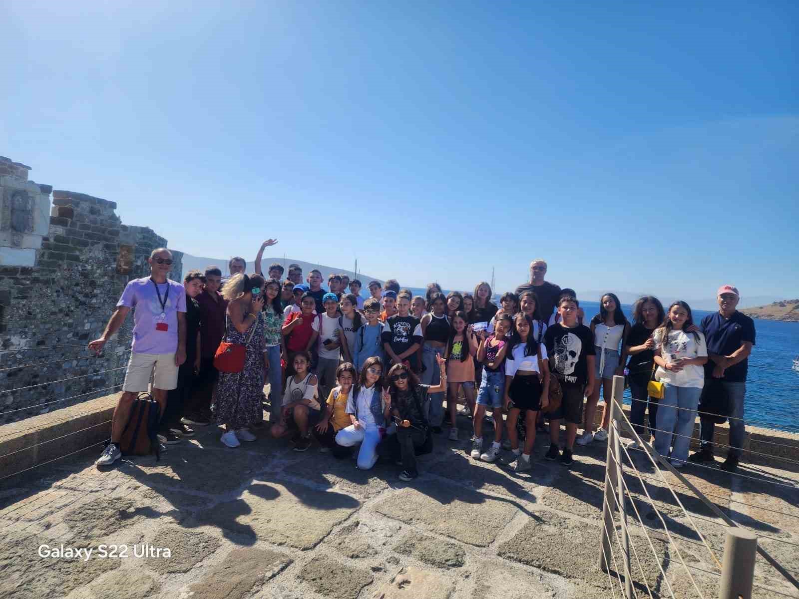 Köyceğizli öğrenciler Bodrum ve Yatağan’ı keşfe çıktı
