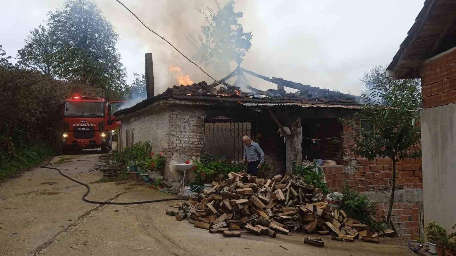 Ordu’da ev yangını
