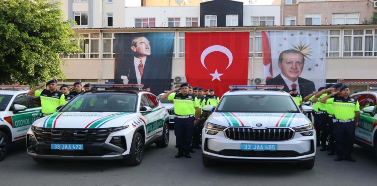 Otoyol jandarması Mersin’de göreve başladı